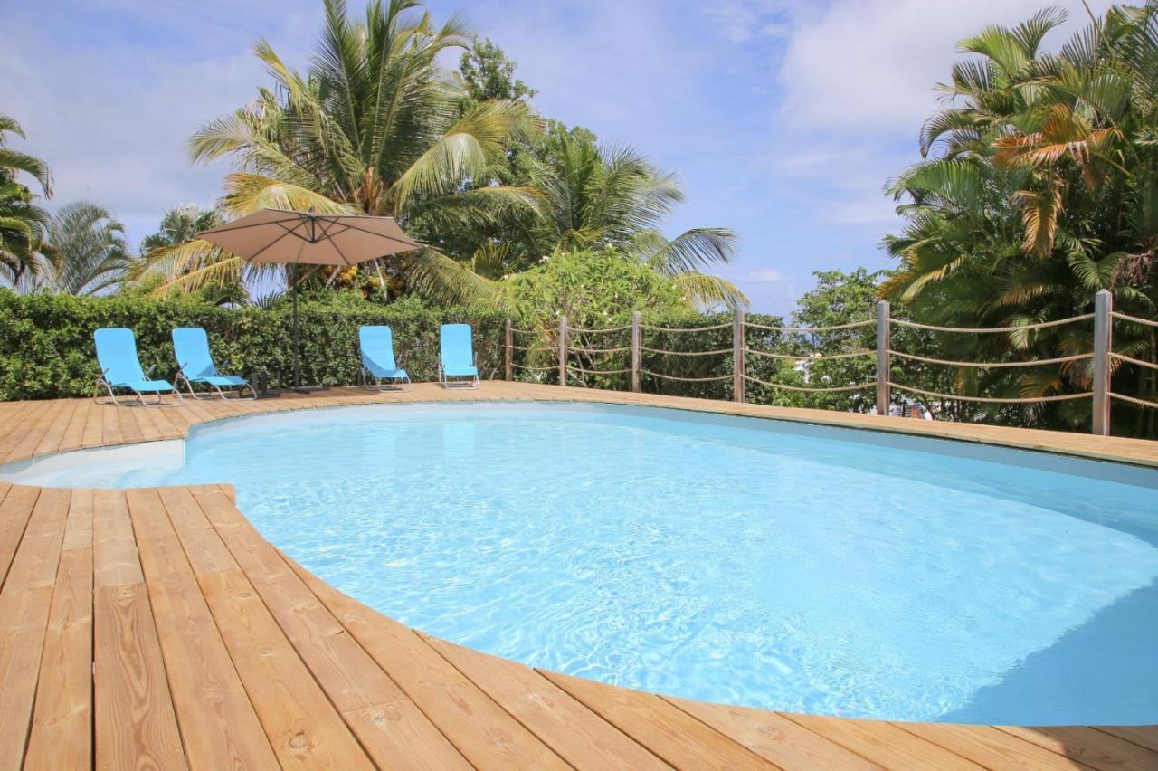 L Orchidee Bleue, Bas De Villa, Vue Mer, Piscine Privee Sainte-Anne  Eksteriør billede