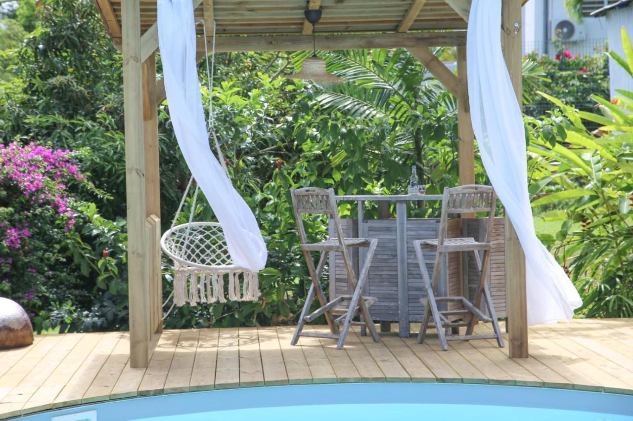 L Orchidee Bleue, Bas De Villa, Vue Mer, Piscine Privee Sainte-Anne  Eksteriør billede