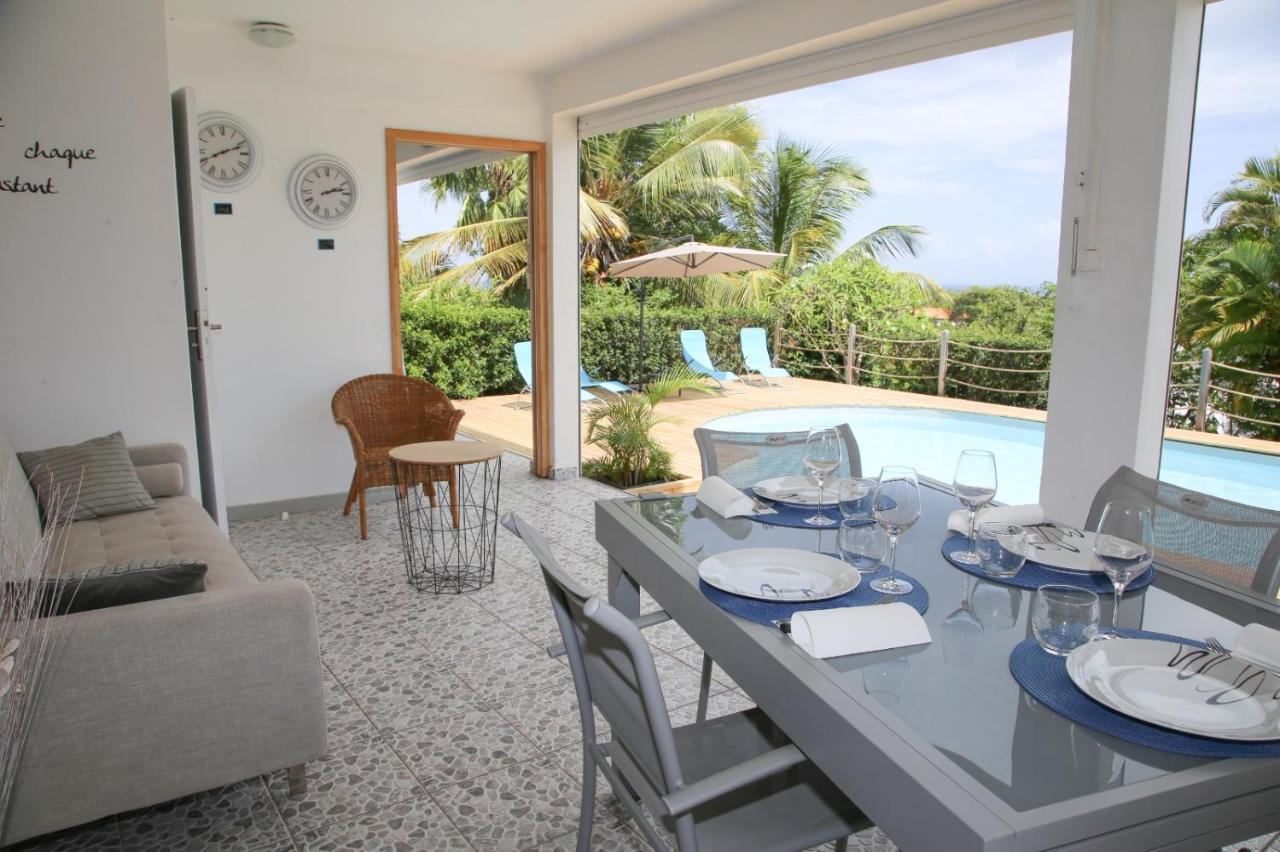 L Orchidee Bleue, Bas De Villa, Vue Mer, Piscine Privee Sainte-Anne  Eksteriør billede